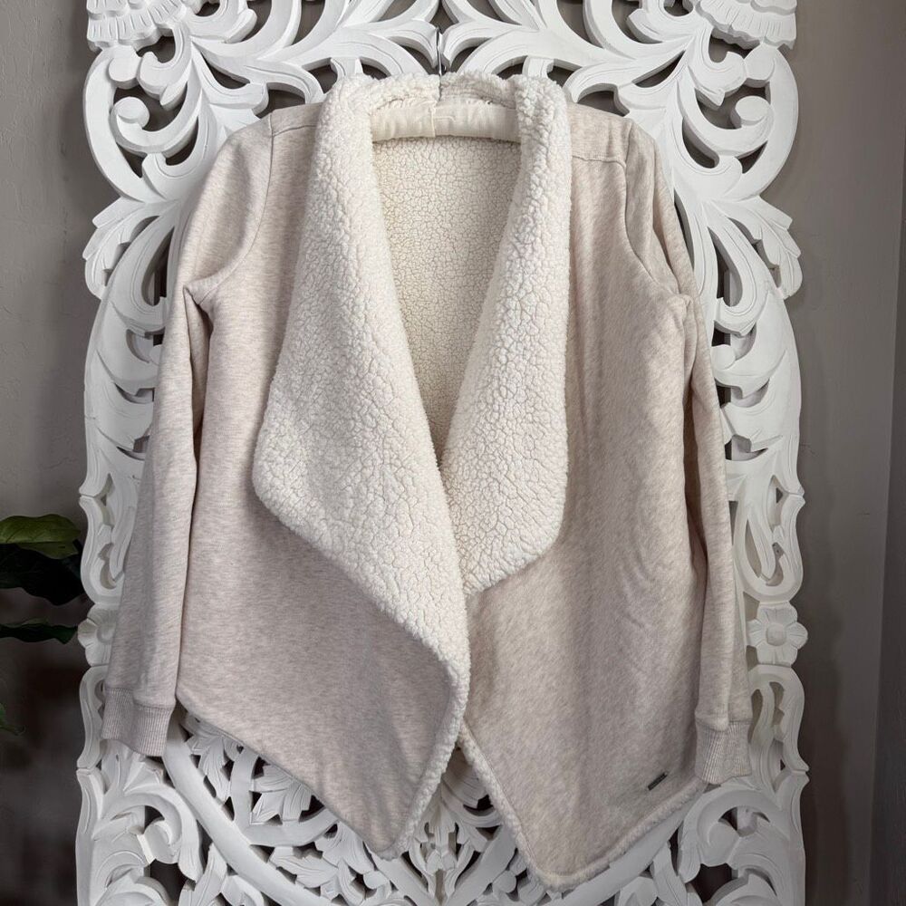 Hollister Fuzzy Open-front Cardigan